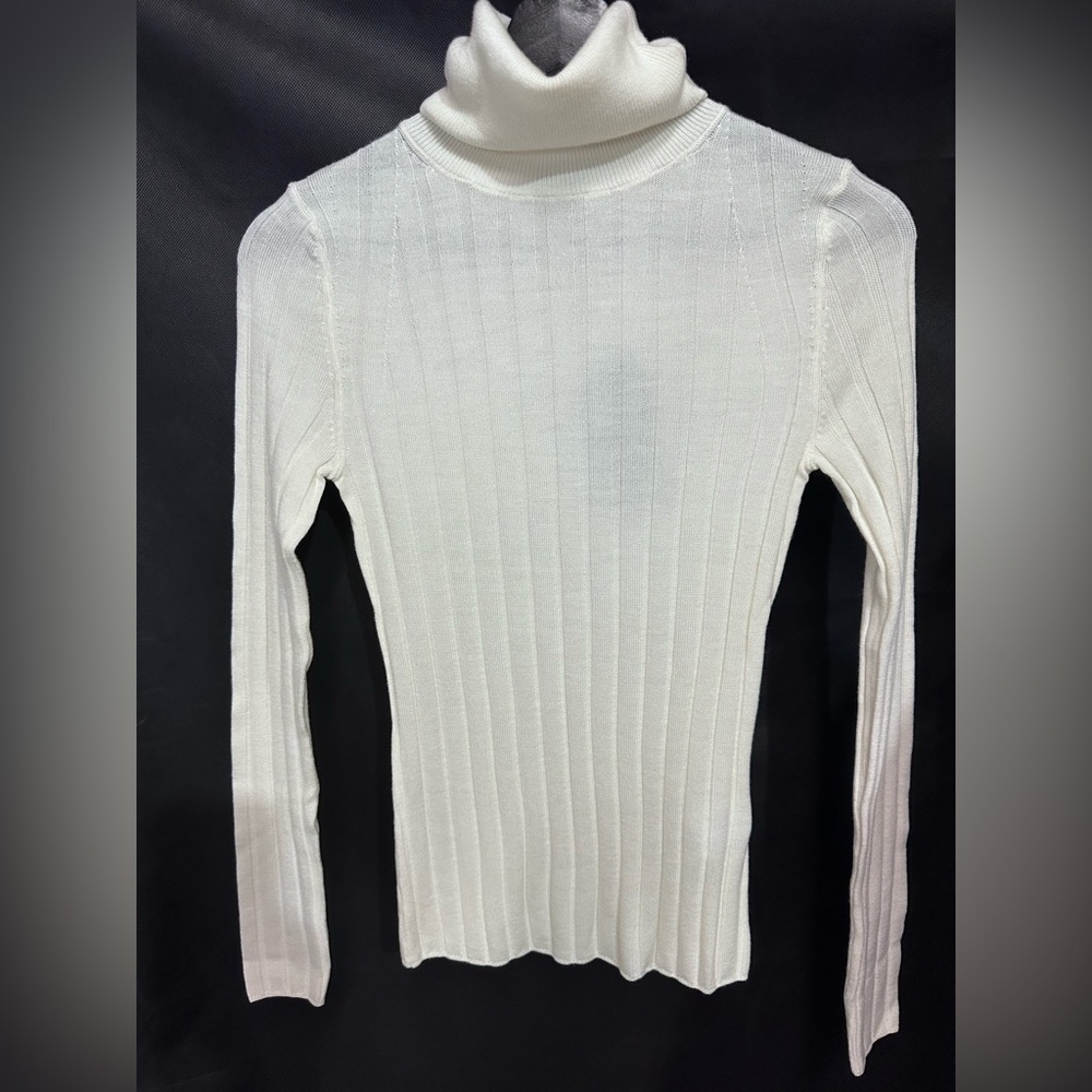 Banana Republic Ivory Merino Wool
Turtleneck Sweater NEW XXS, L,XL